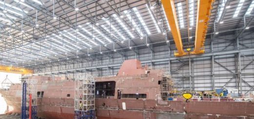 Proses konstruksi fregat Type 31 untuk Angkatan Laut Inggris