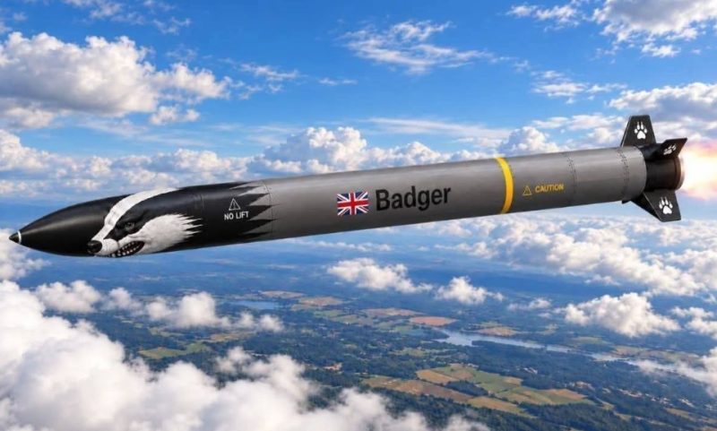 Rudal serang darat Badger Mk1