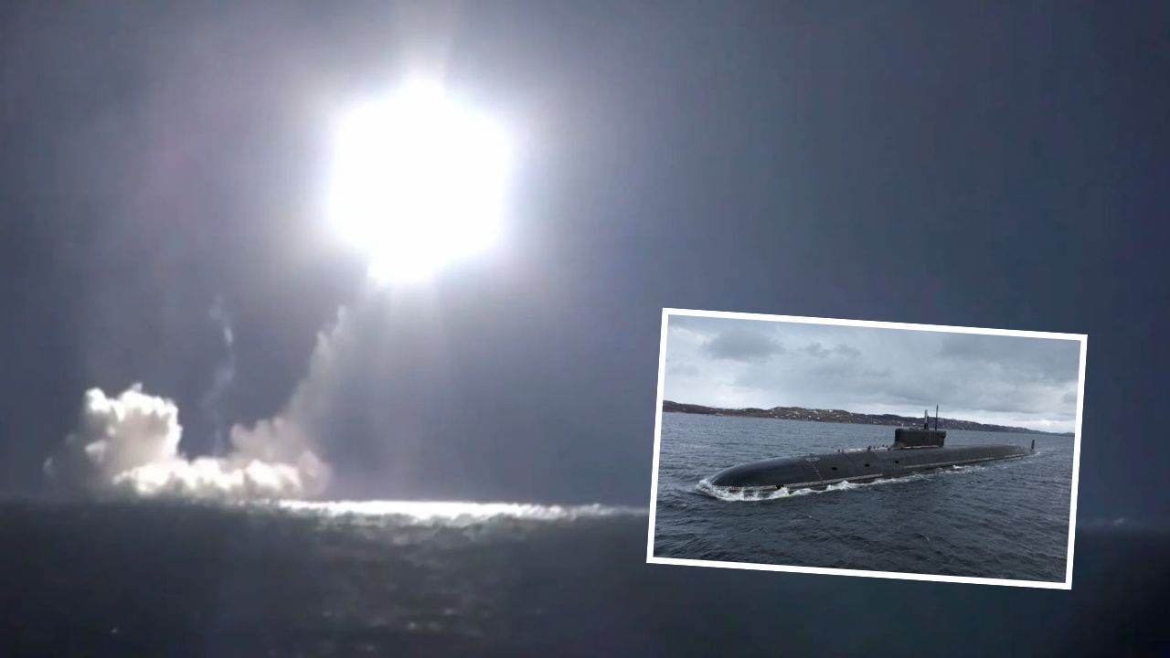 Rusia sukses menguji peluncuran rudal Bulava dari kapal selam nuklir Generalissimo Suvorov