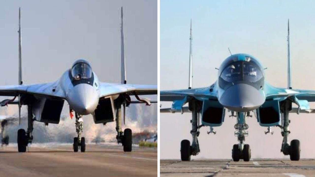 Su-35S dan Su-34 Rusia