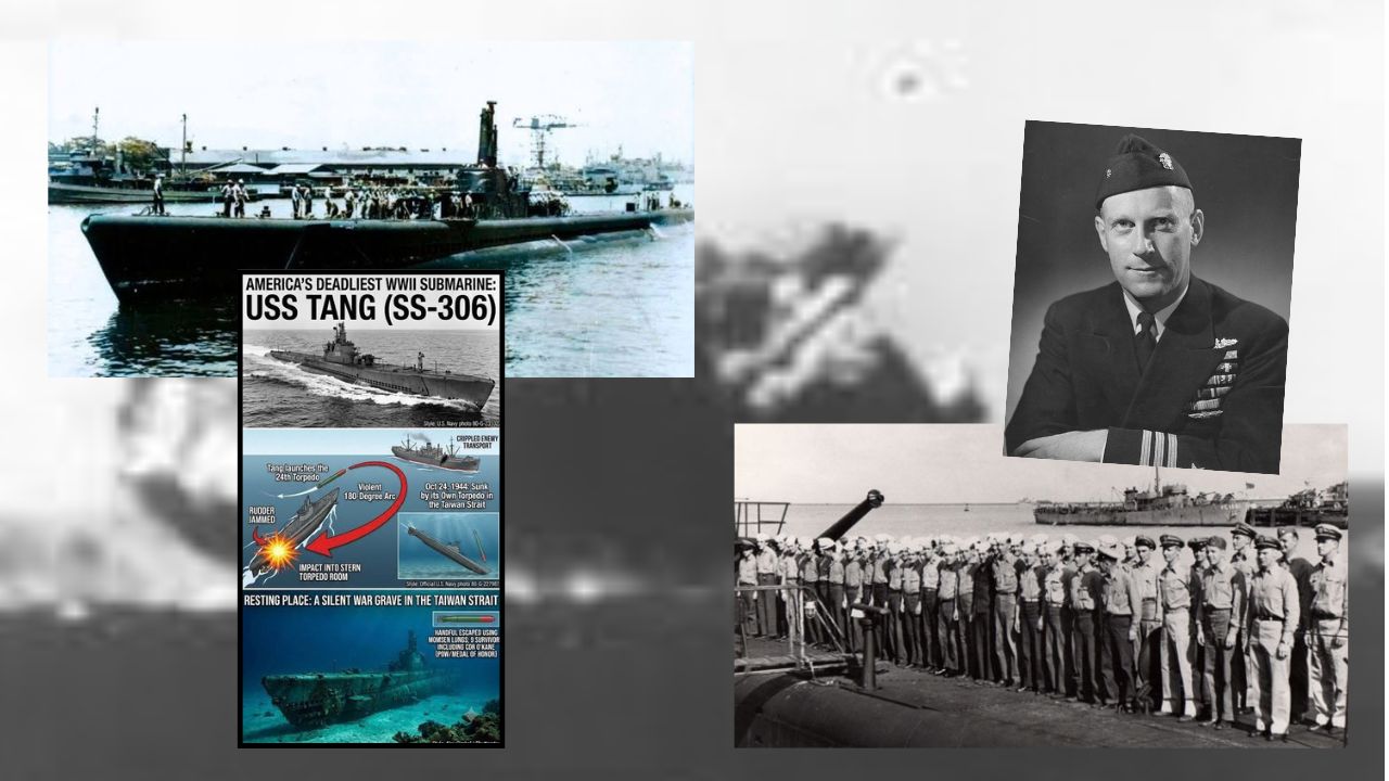 Tragedi maut USS Tang terkena tembakan torpedonya sendiri